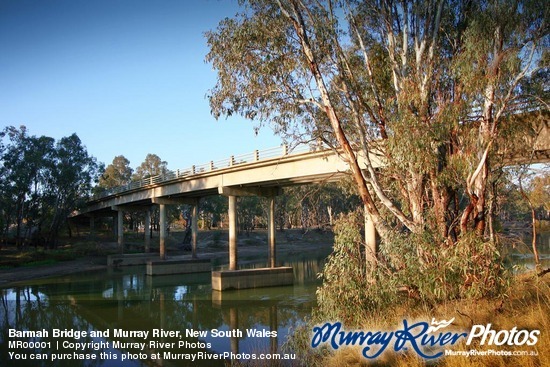 Barmah Bridge and Murray River, New South Wales