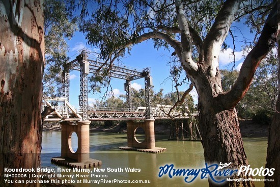 Koondrook Bridge, River Murray, New South Wales