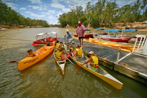 Boat and Canoe Hire, Echuca, Victoria