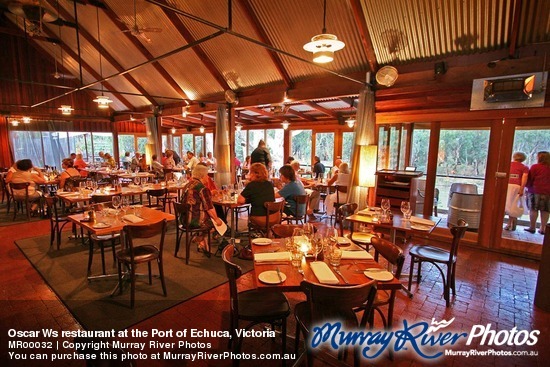 Oscar Ws restaurant at the Port of Echuca, Victoria
