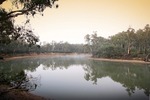 Early morning on the Murray River downriver of Echuca, Victoria