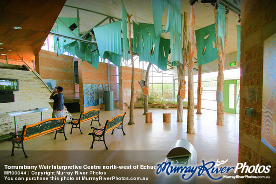 Torrumbarry Weir Interpretive Centre north-west of Echuca, Victoria