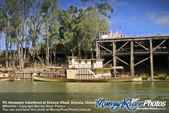 PS Alexander Arbuthnot at Echuca Wharf, Echuca, Victoria