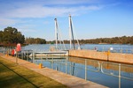 Lock 10 at Wentworth, New South Wales