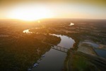 Sunrise over the Murray River at Mildura, Victoria
