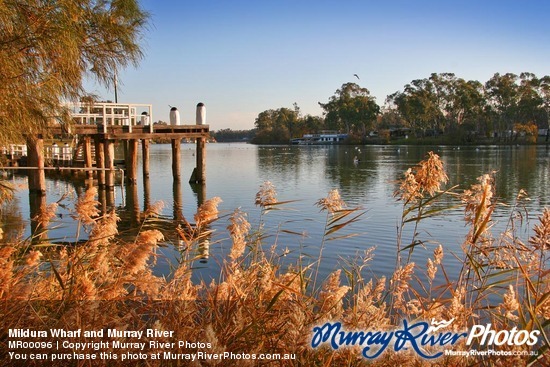 Mildura Wharf and Murray River