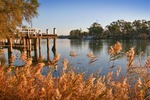 Mildura Wharf and Murray River