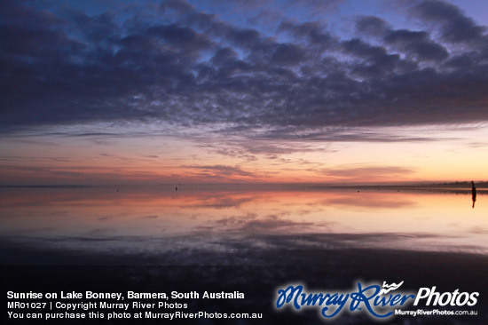 Sunrise on Lake Bonney, Barmera, South Australia