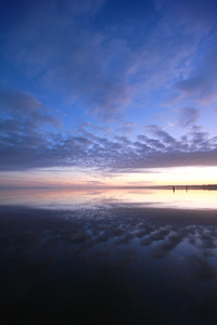Sunrise on Lake Bonney, Barmera, South Australia