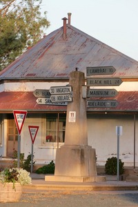 Sedan intersection, South Australia