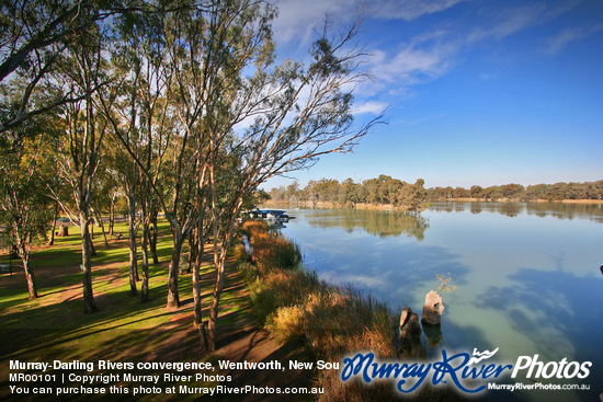 Murray-Darling Rivers convergence, Wentworth, New South Wales