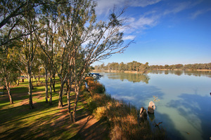 Murray-Darling Rivers convergence, Wentworth, New South Wales