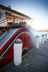 PS Melbourne at Mildura Wharf, Mildura, Victoria