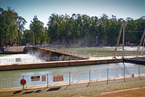 Lock 15 at Euston, New South Wales