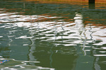 Boat reflection, Mildura, Victoria