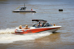 Ski boat on the Murray River, Mildura