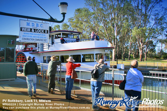 PV Rothbury, Lock 11, Mildura