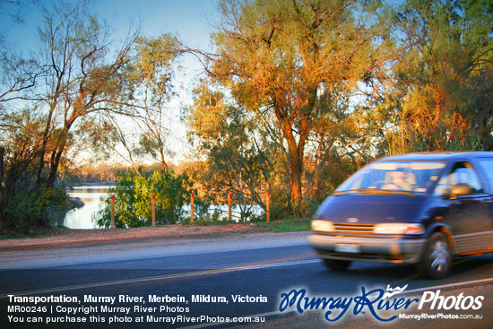 Transportation, Murray River, Merbein, Mildura, Victoria