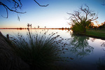 Sunrise at Lake Cullulleraine, Victoria