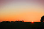 Sunrise in the Mallee, Victoria