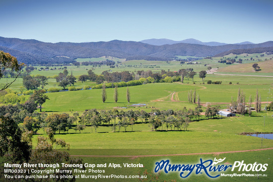 Murray River through Towong Gap and Alps, Victoria