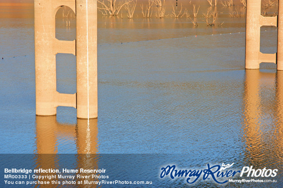 Bellbridge reflection, Hume Reservoir