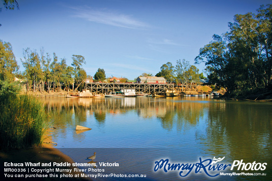 Echuca Wharf and Paddle steamers, Victoria