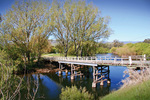 Bridge crossing the Murray River near Towong, Victoria