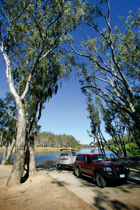 Boating in Tocumwal, New South Wales