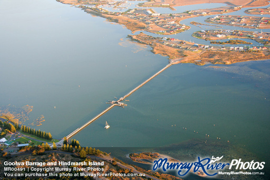 Goolwa Barrage and Hindmarsh Island