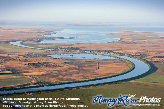 Tailem Bend to Wellington aerial, South Australia