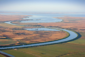 Tailem Bend to Wellington aerial, South Australia