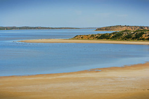 Looking towards north Coorong from Parnka Point