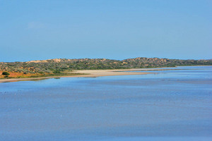 Looking towards north Coorong from Parnka Point