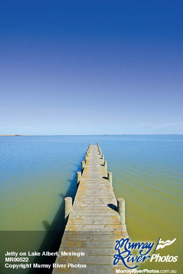 Jetty on Lake Albert, Meningie