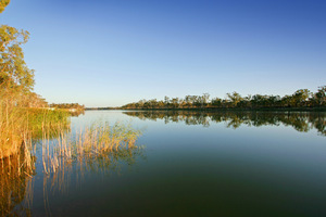 Sunrise near east of Waikerie