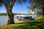 Houseboat at Renmark riverfront, South Australia