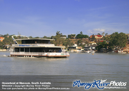 Houseboat at Mannum, South Australia