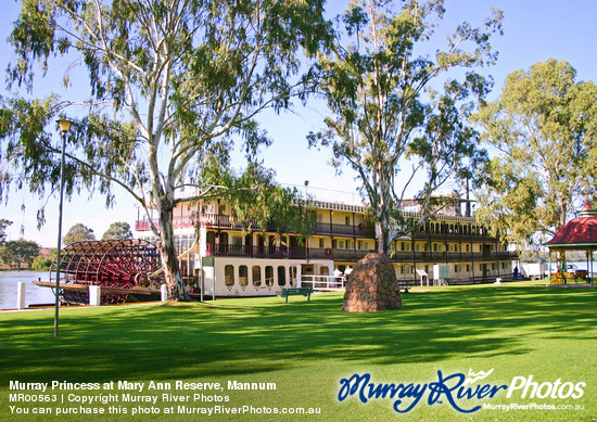 Murray Princess at Mary Ann Reserve, Mannum