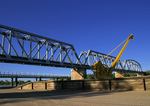 Bridges and Crane at Murray Bridge, South Australia