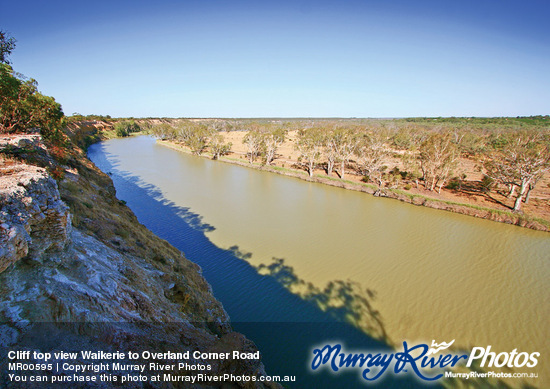 Cliff top view Waikerie to Overland Corner Road