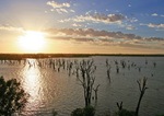 Sunrise at Wachtels Lagoon, Kingston-on-Murray, South Australia