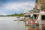 Houseboats at Mannum, South Australia