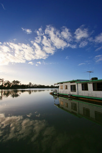 Houseboat at Moorook, South Australia