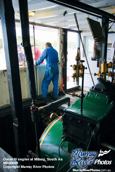 Oscar W engine at Milang, South Australia