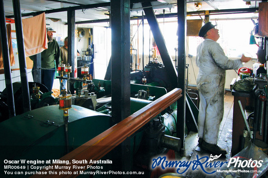 Oscar W engine at Milang, South Australia