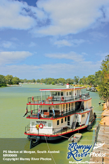 PS Marion at Morgan, South Australia