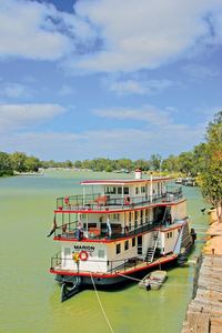 PS Marion at Morgan, South Australia