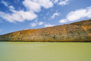 Cliffs near Morgan, South Australia