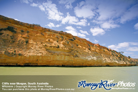 Cliffs near Morgan, South Australia